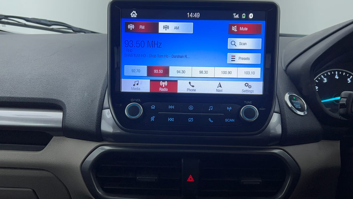 Used 2021 Ford EcoSport Titanium 1.5L Ti-VCT Petrol Manual top_features Touch screen infotainment system