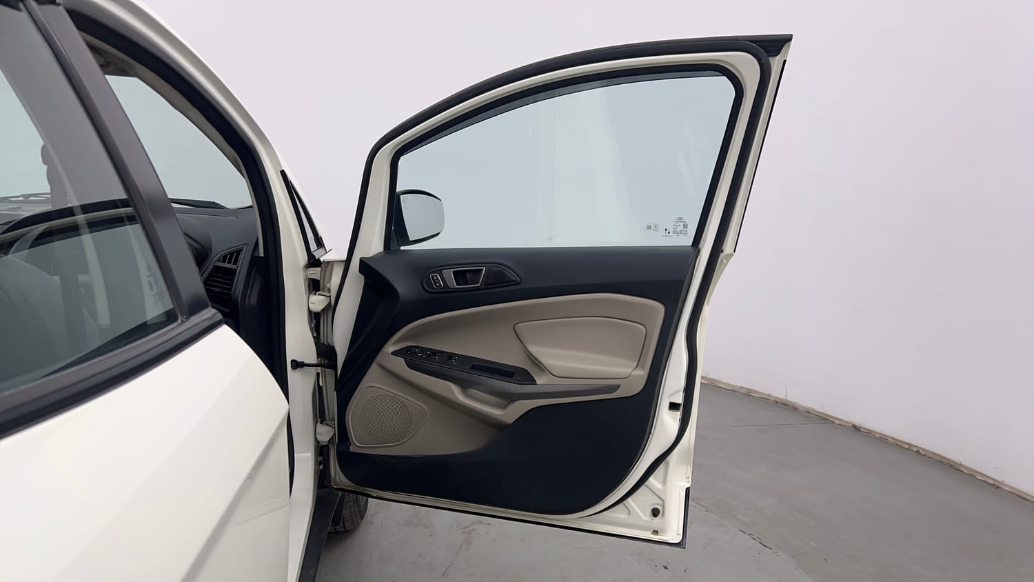 Used 2021 Ford EcoSport Titanium 1.5L Ti-VCT Petrol Manual interior RIGHT FRONT DOOR OPEN VIEW