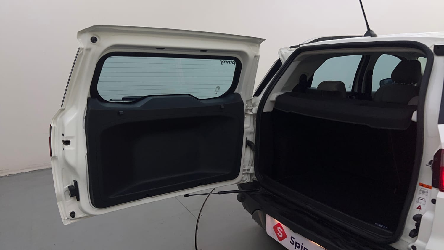 Used 2021 Ford EcoSport Titanium Plus 1.5L Ti-VCT AT Petrol Automatic interior DICKY DOOR OPEN VIEW