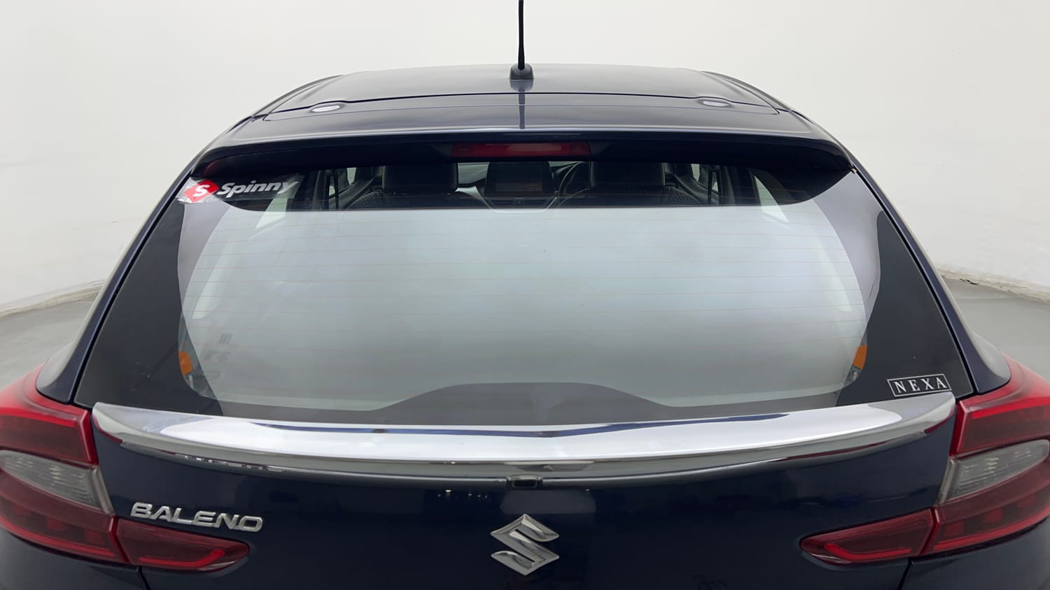 Used 2025 Maruti Suzuki Baleno Sigma MT Petrol Manual exterior BACK WINDSHIELD VIEW