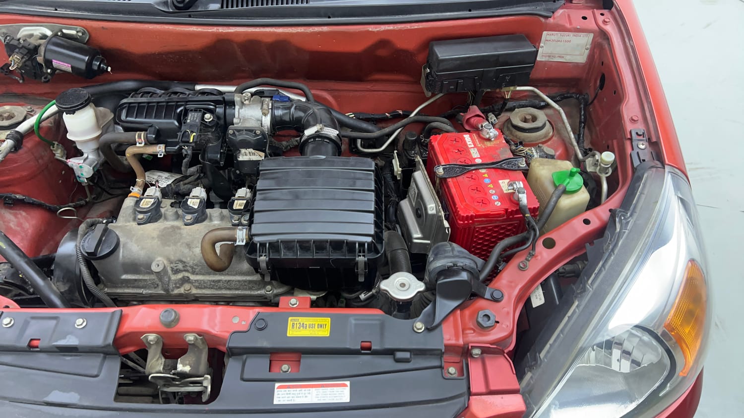 Used 2018 Maruti Suzuki Alto 800 VXi Petrol Manual engine ENGINE LEFT SIDE VIEW