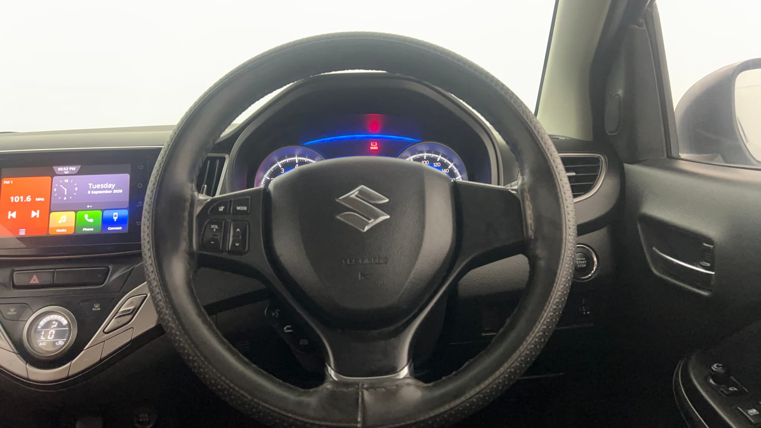 Used 2020 Maruti Suzuki Baleno Zeta Petrol Manual interior STEERING VIEW