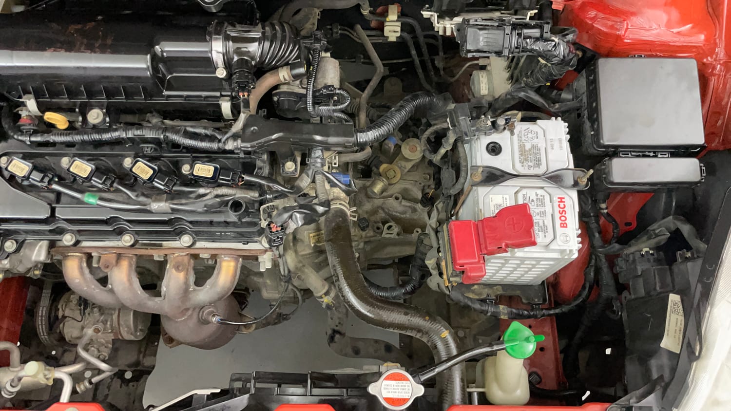 Used 2017 Maruti Suzuki Baleno Zeta 1.2 Petrol Manual engine ENGINE LEFT SIDE VIEW
