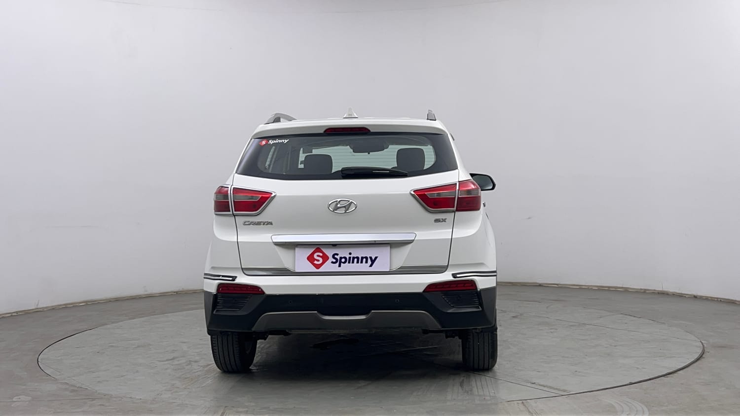 Used 2017 Hyundai Creta 1.6 SX Plus Petrol Petrol Manual exterior BACK VIEW