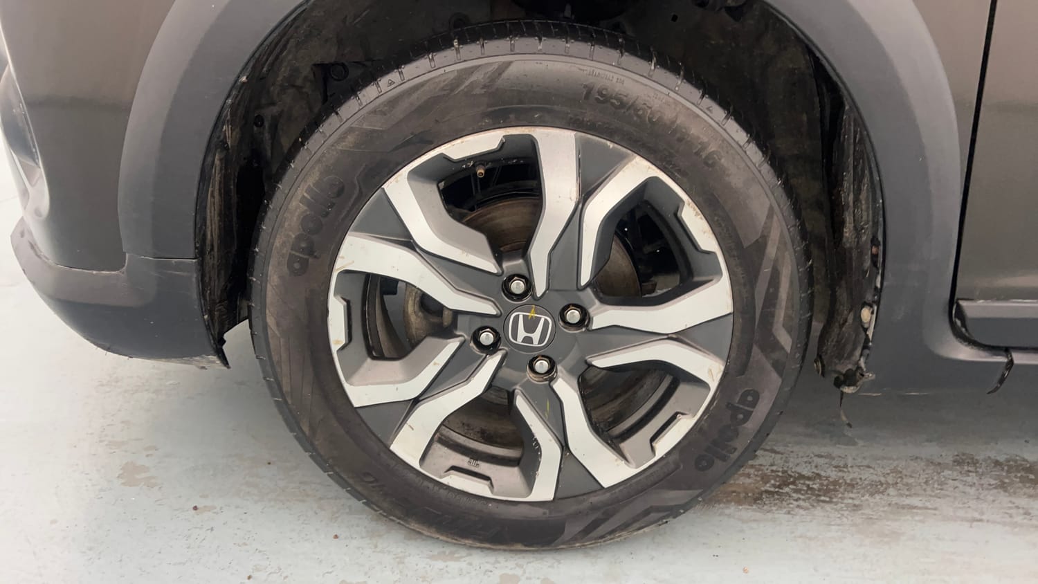 Used 2019 Honda WR-V VX MT Diesel Diesel Manual tyres LEFT FRONT TYRE RIM VIEW