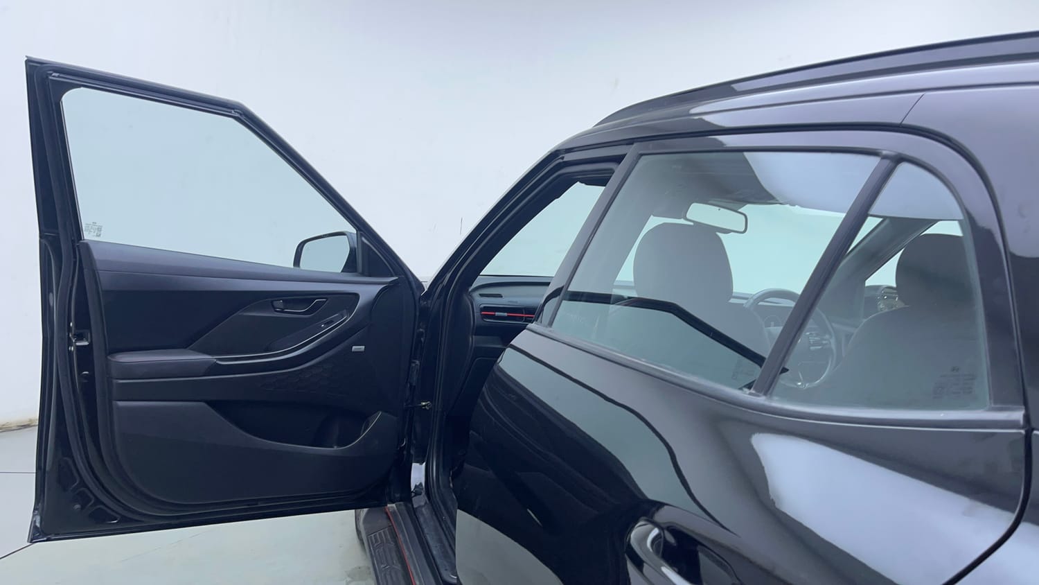 Used 2024 Hyundai Creta N-Line N10 1.5 Turbo DCT Petrol Automatic interior LEFT FRONT DOOR OPEN VIEW