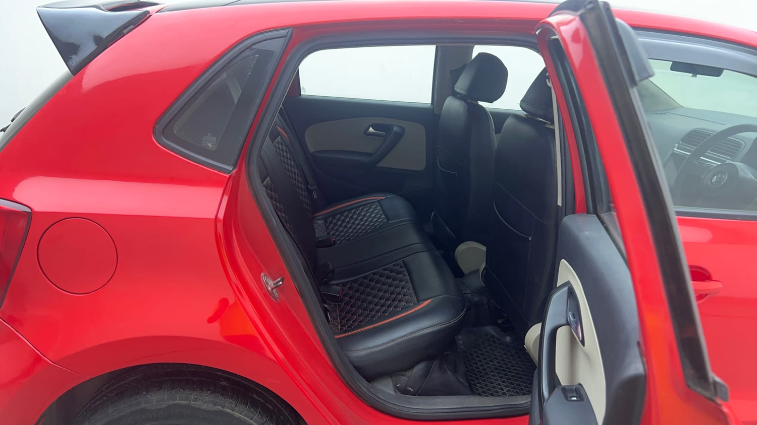 Used 2014 Volkswagen Polo Comfortline 1.2L (P) Petrol Manual interior RIGHT SIDE REAR DOOR CABIN VIEW