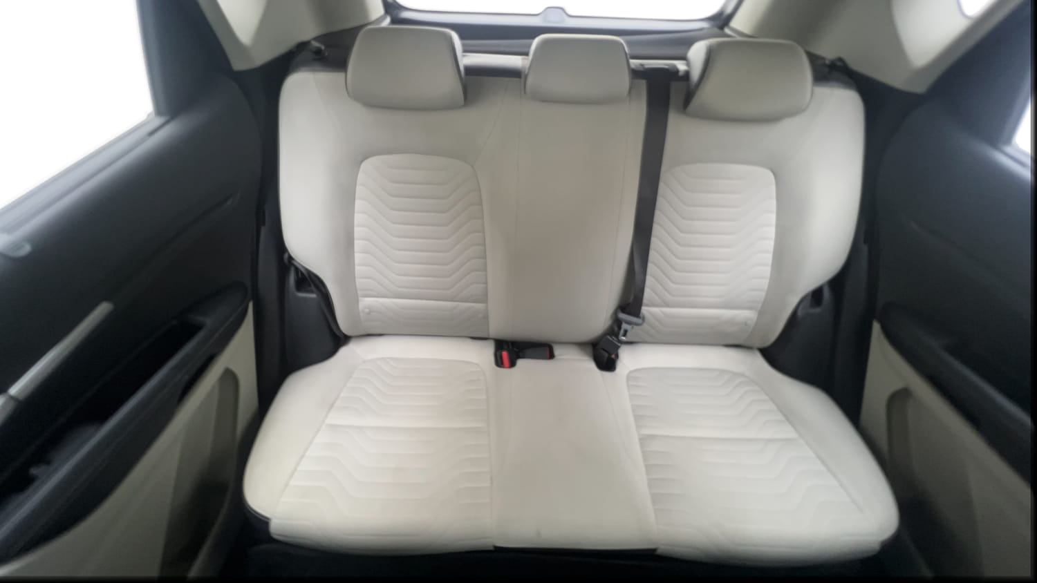 Used 2023 Kia Sonet HTX 1.0 DCT Petrol Automatic interior REAR SEAT CONDITION VIEW
