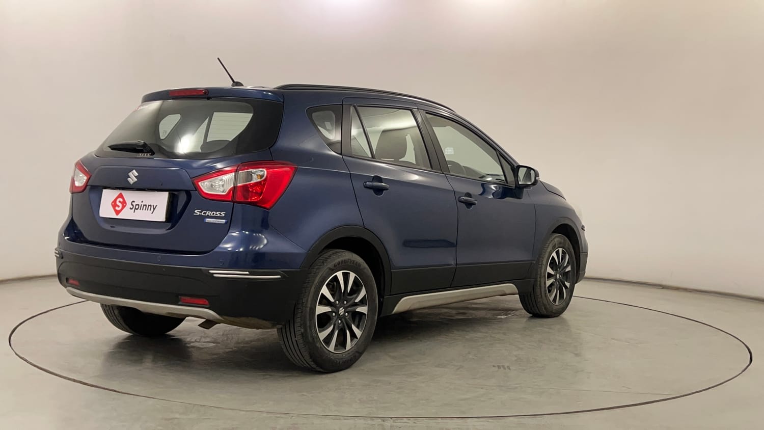 Used 2021 Maruti Suzuki S-Cross Zeta Petrol Manual exterior RIGHT REAR CORNER VIEW