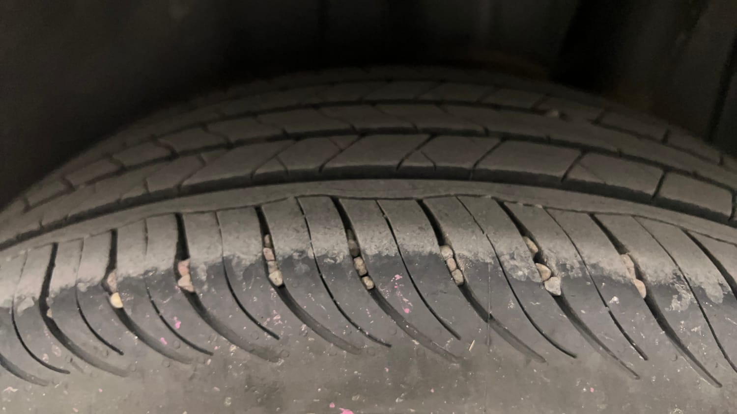 Used 2021 Maruti Suzuki S-Cross Zeta Petrol Manual tyres LEFT REAR TYRE TREAD VIEW