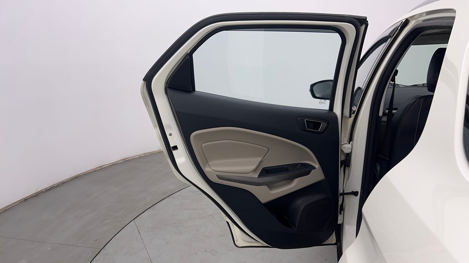 Used 2021 Ford EcoSport Titanium 1.5L Ti-VCT Petrol Manual interior LEFT REAR DOOR OPEN VIEW