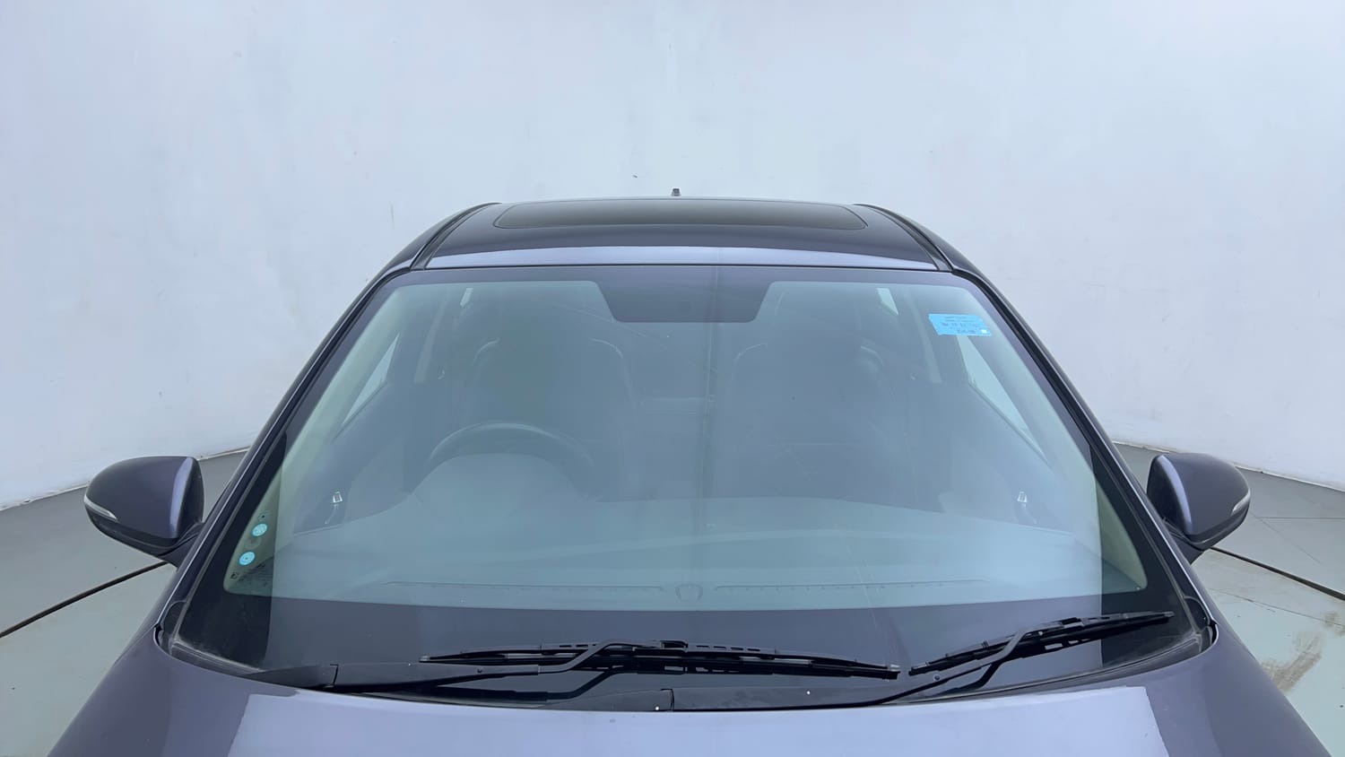 Used 2019 Hyundai Verna SX Plus 1.6 VTVT AT Petrol Automatic exterior FRONT WINDSHIELD VIEW