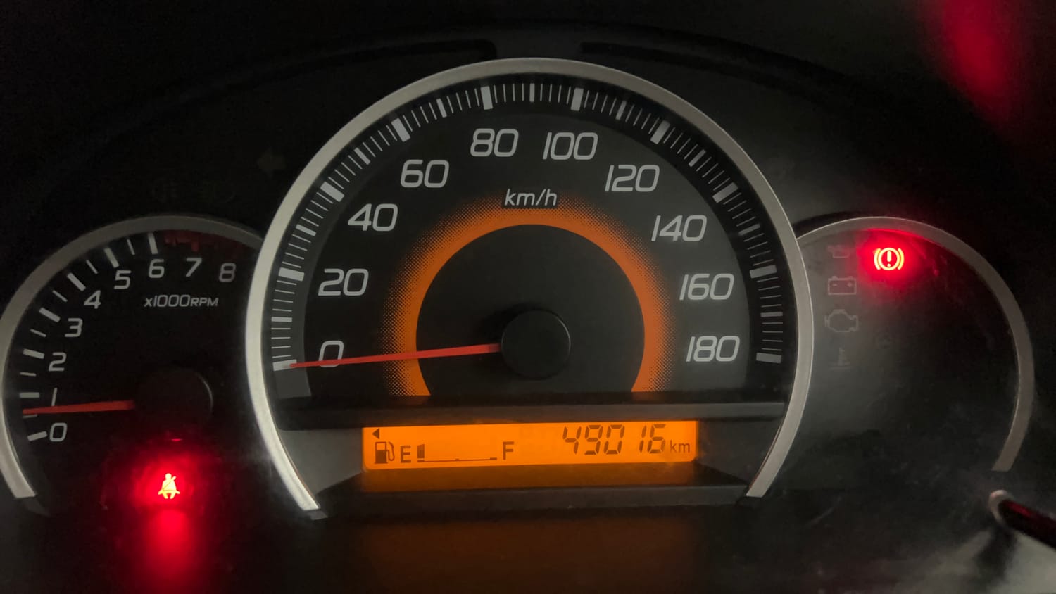 Used 2015 Maruti Suzuki Wagon R VXI Petrol Manual interior CLUSTERMETER VIEW
