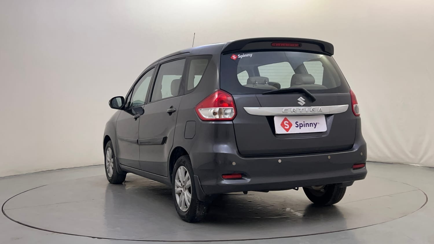 Used 2016 Maruti Suzuki Ertiga ZXI Petrol Manual exterior LEFT REAR CORNER VIEW