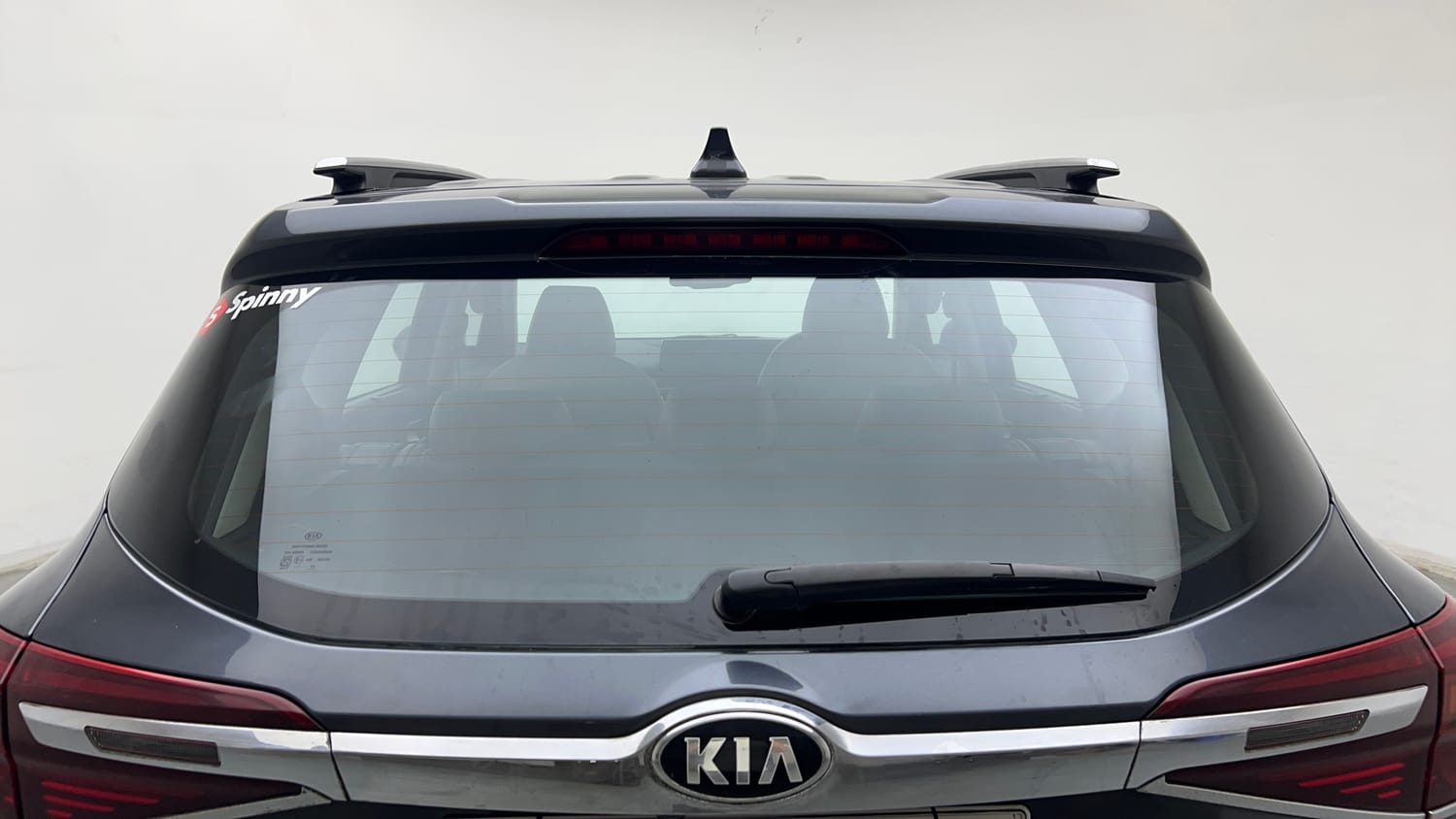 Used 2020 Kia Seltos HTX 1.5 Petrol Manual exterior BACK WINDSHIELD VIEW