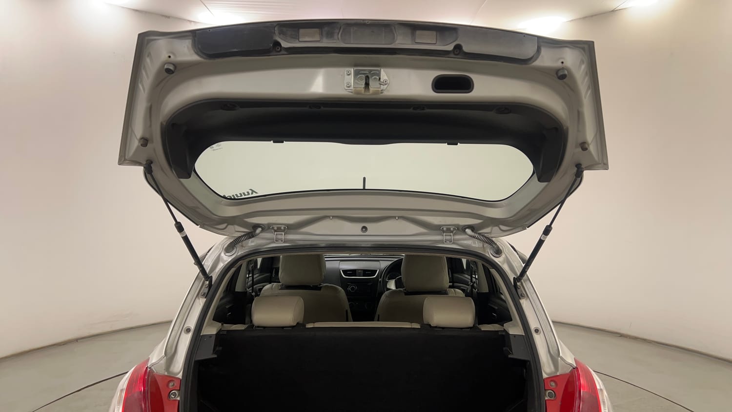Used 2013 Maruti Suzuki Swift VXi Petrol Manual interior DICKY DOOR OPEN VIEW