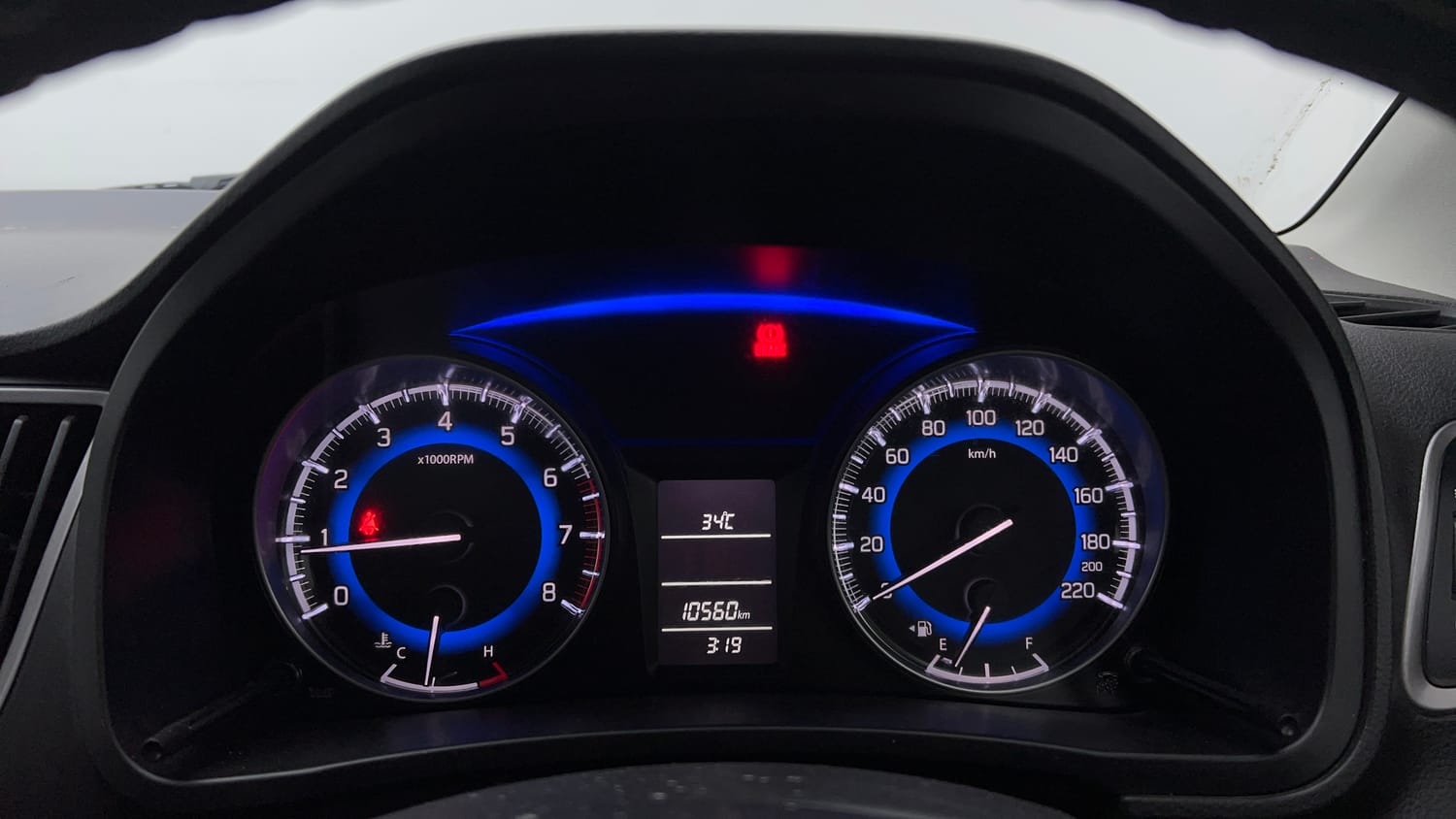 Used 2022 Maruti Suzuki Baleno Delta Petrol Manual interior CLUSTERMETER VIEW
