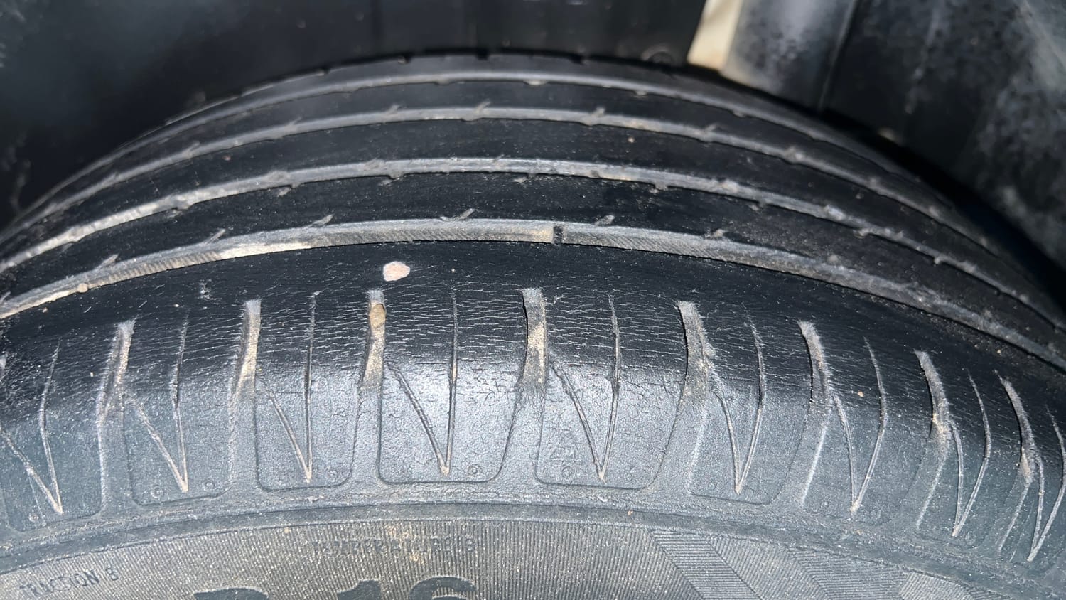 Used 2022 Toyota Urban Cruiser High Grade MT Petrol Manual tyres LEFT REAR TYRE TREAD VIEW