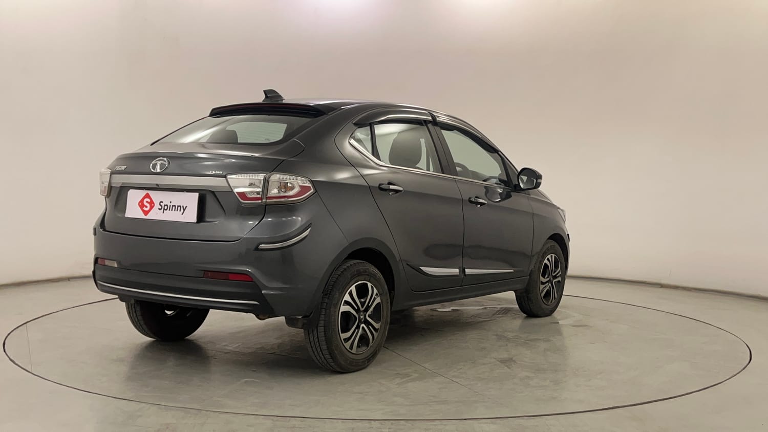 Used 2023 Tata Tigor XZ Plus CNG Cng Manual exterior RIGHT REAR CORNER VIEW