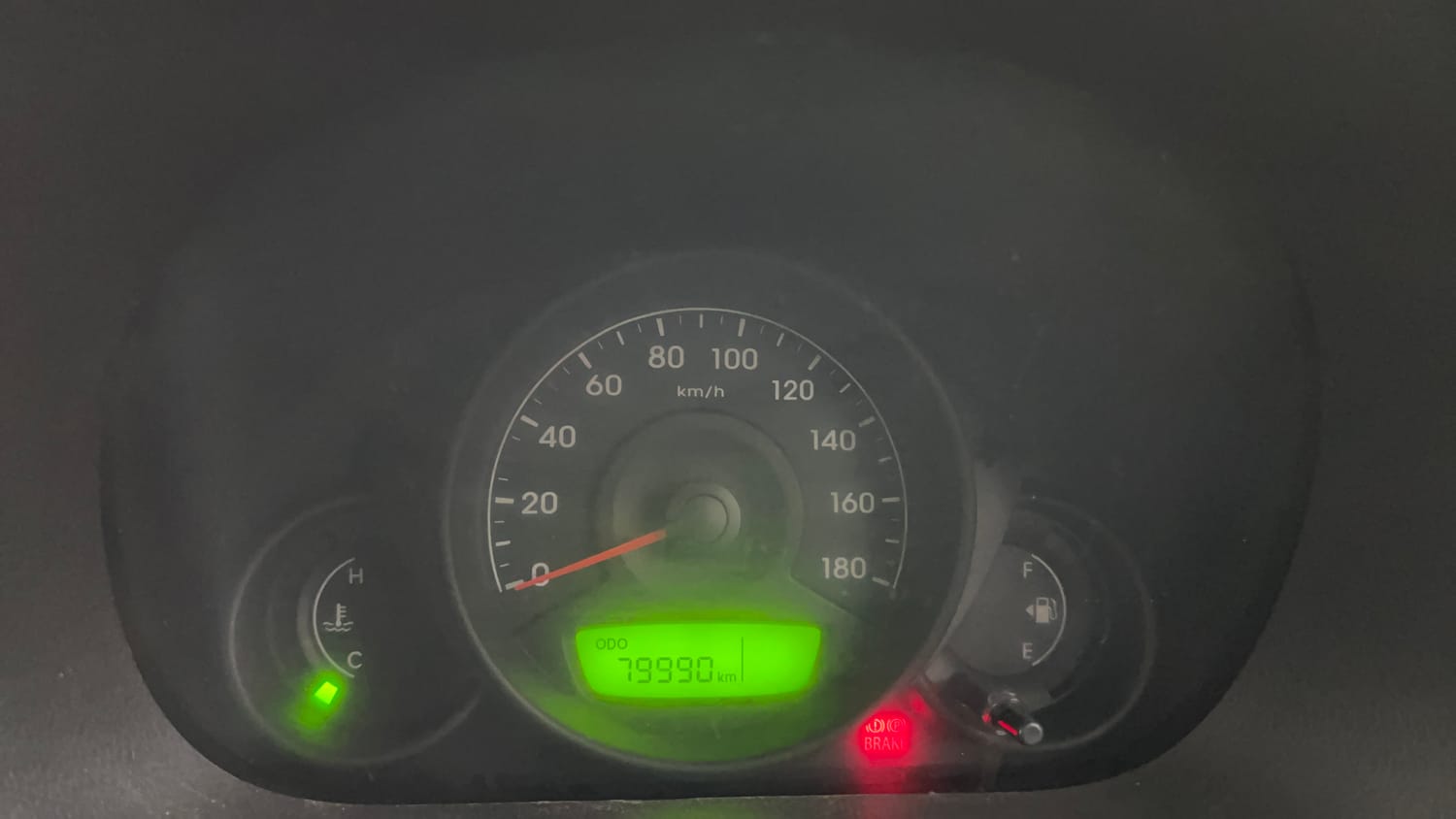 Used 2012 Hyundai Eon Era Petrol Manual interior CLUSTERMETER VIEW