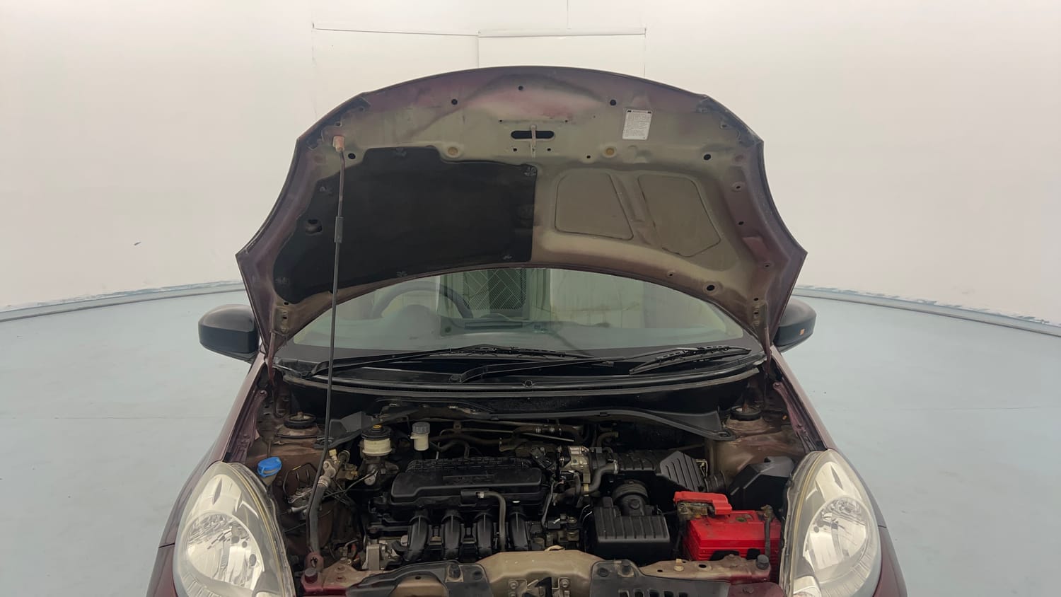Used 2014 Honda Amaze 1.2 S i-VTEC Petrol Manual engine ENGINE & BONNET OPEN FRONT VIEW