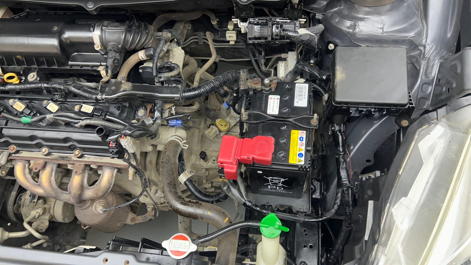 Used 2017 Maruti Suzuki Baleno Delta 1.2 Petrol Manual engine ENGINE LEFT SIDE VIEW