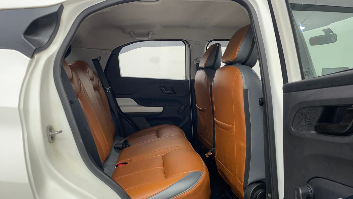 Used 2023 Tata Punch Pure MT Petrol Manual interior RIGHT SIDE REAR DOOR CABIN VIEW