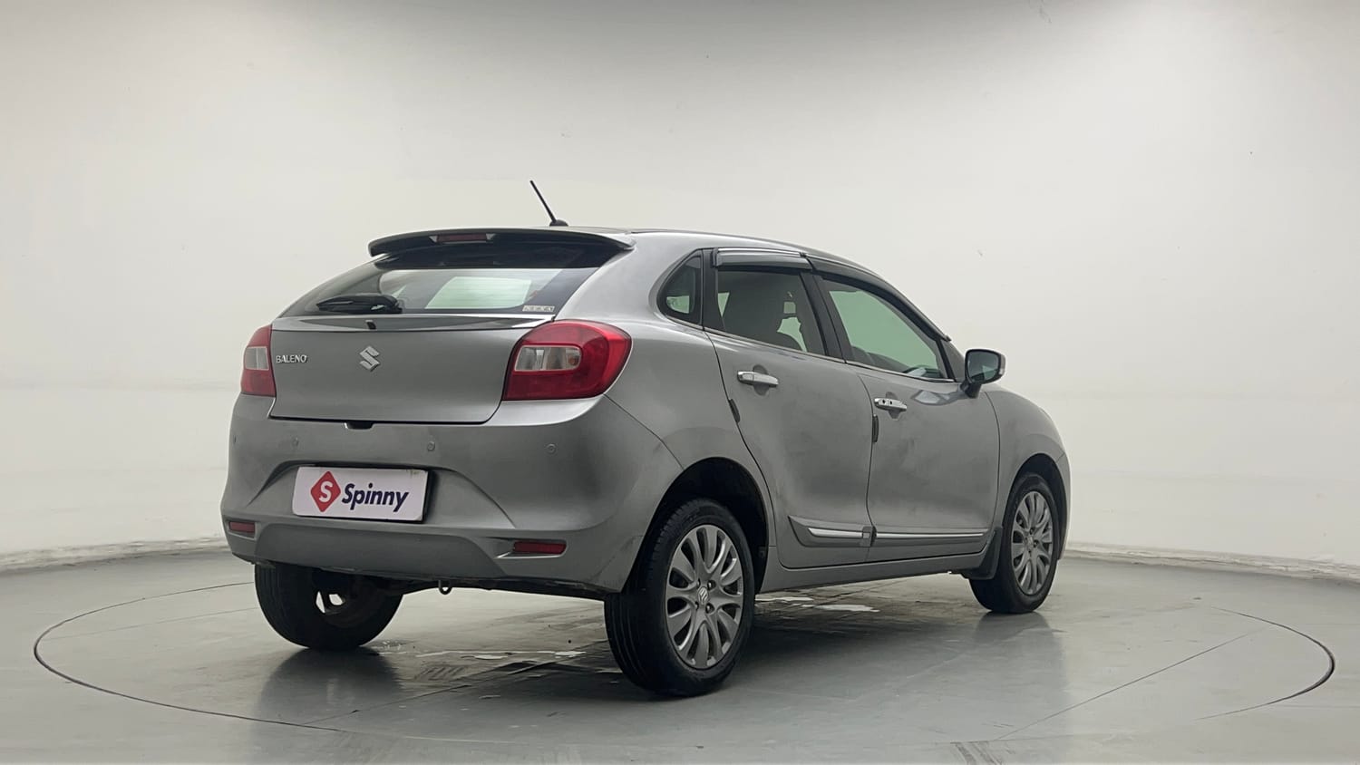 Used 2018 Maruti Suzuki Baleno Zeta 1.2 AT Petrol Automatic exterior RIGHT REAR CORNER VIEW