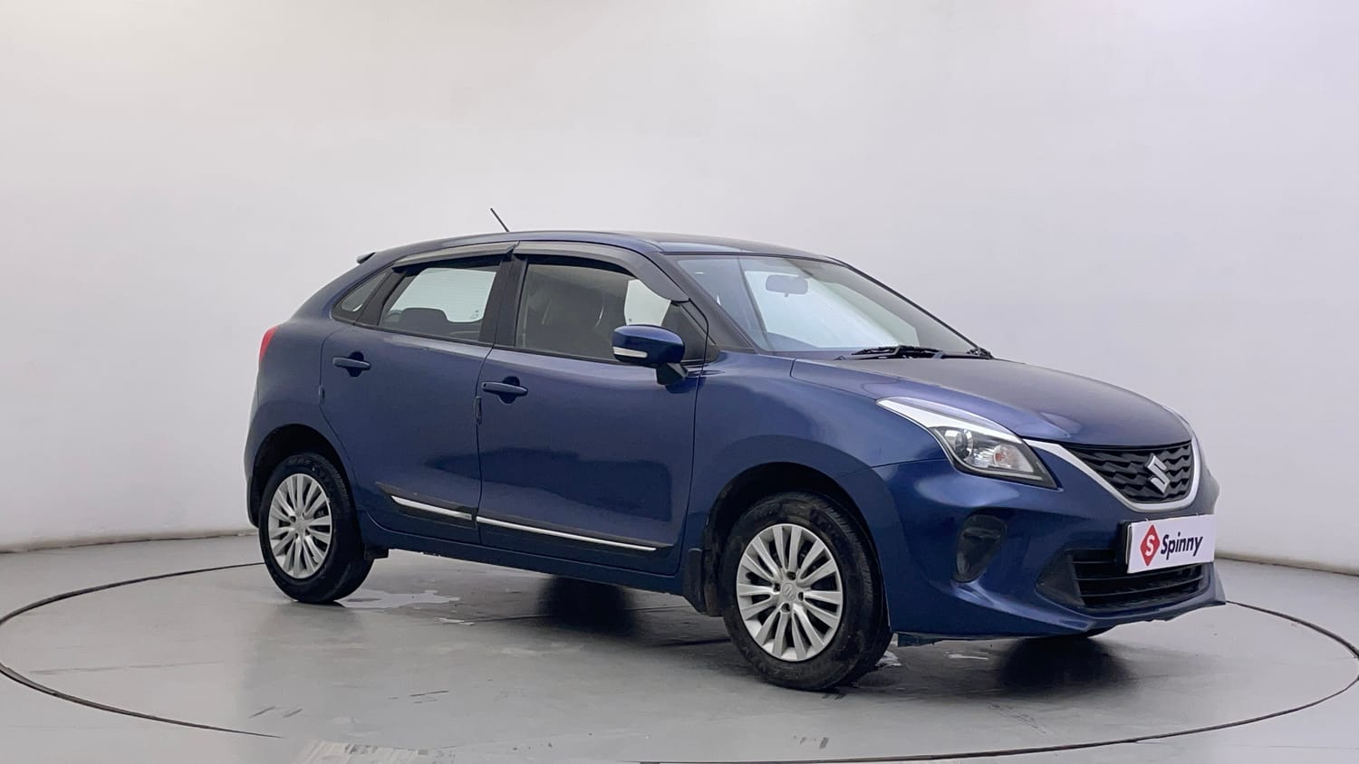 Used 2022 Maruti Suzuki Baleno Delta Petrol Manual exterior RIGHT FRONT CORNER VIEW