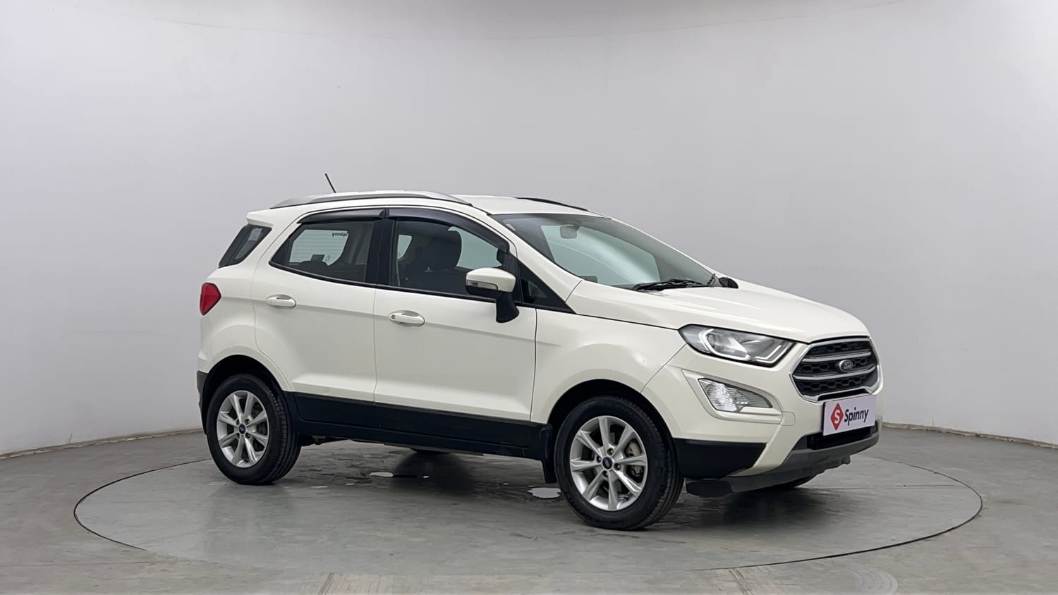Used 2021 Ford EcoSport Titanium 1.5L Ti-VCT Petrol Manual exterior RIGHT FRONT CORNER VIEW