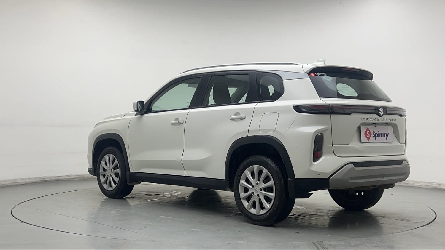 Used 2025 Maruti Suzuki Grand Vitara Delta CNG Cng Manual exterior LEFT REAR CORNER VIEW
