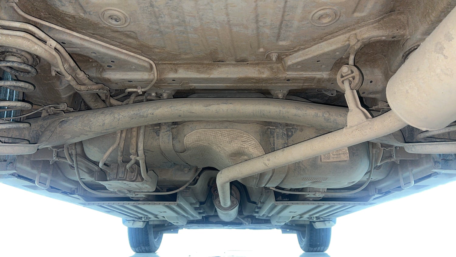 Used 2025 Maruti Suzuki Grand Vitara Delta CNG Cng Manual extra REAR UNDERBODY VIEW (TAKEN FROM REAR)