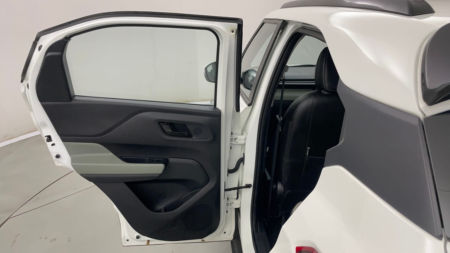 Used 2025 Tata Punch Adventure Sunroof AMT Petrol Automatic interior LEFT REAR DOOR OPEN VIEW