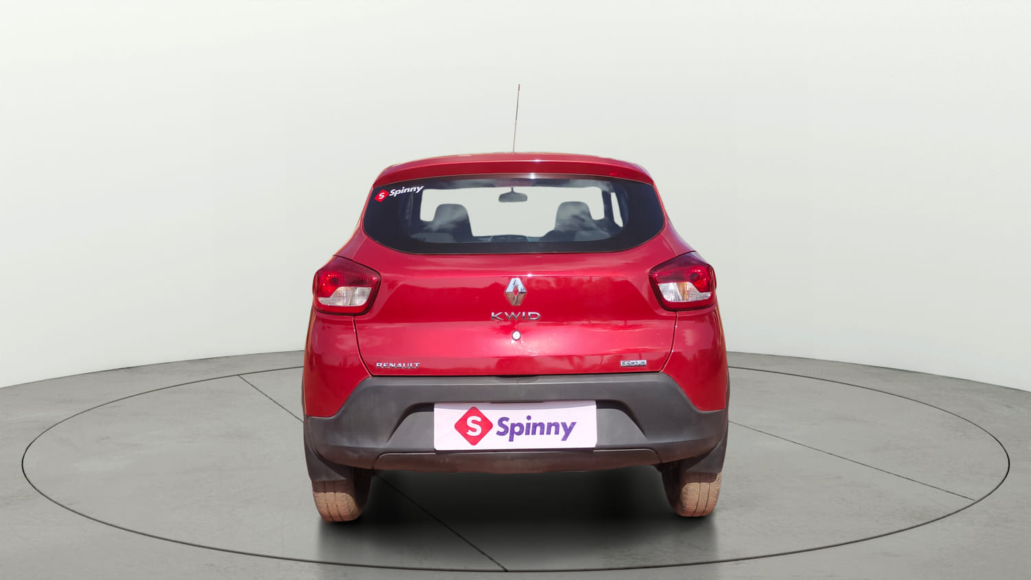 Used 2017 Renault Kwid 1.0 RXT AMT Opt Petrol Automatic exterior BACK VIEW