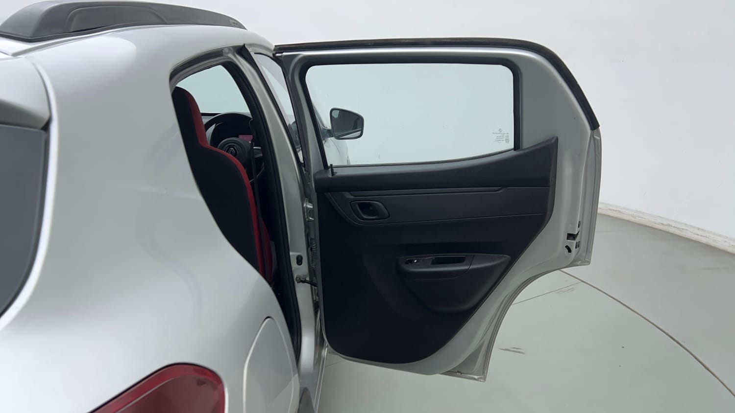 Used 2021 Renault Kwid RXT 1.0 (O) Petrol Manual interior RIGHT REAR DOOR OPEN VIEW
