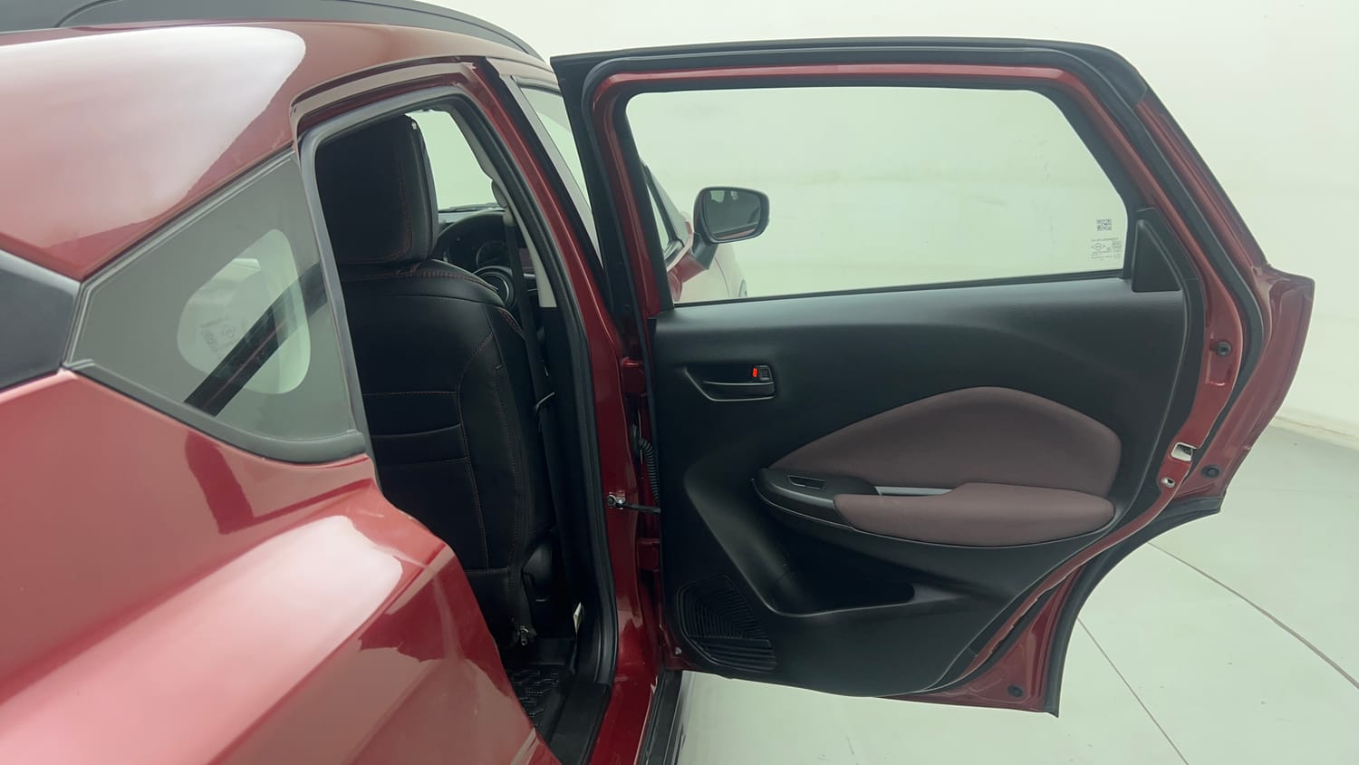 Used 2024 Maruti Suzuki Fronx Delta Plus 1.2L AGS Petrol Automatic interior RIGHT REAR DOOR OPEN VIEW