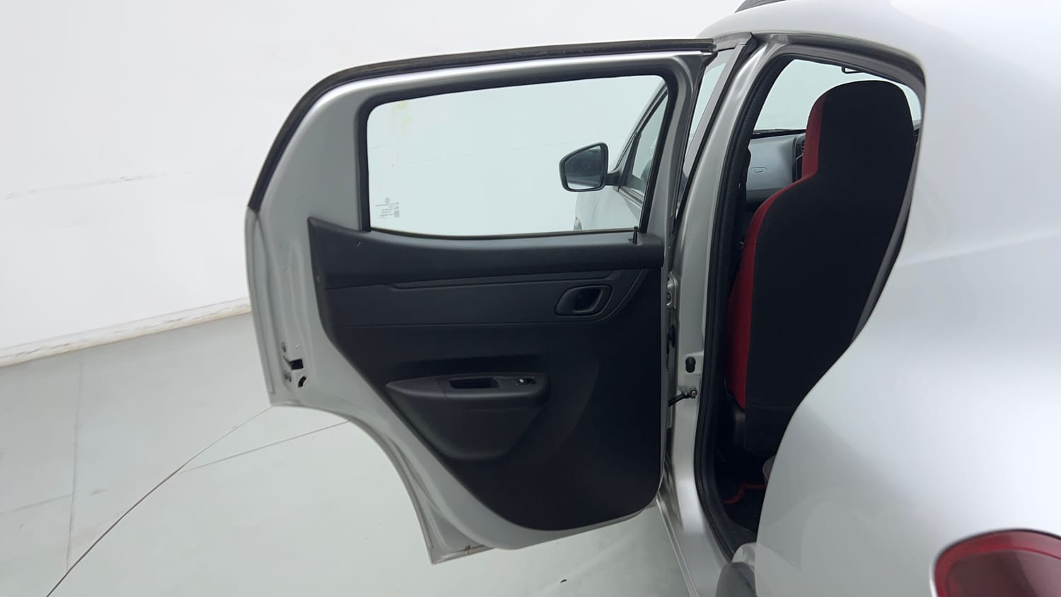 Used 2021 Renault Kwid RXT 1.0 (O) Petrol Manual interior LEFT REAR DOOR OPEN VIEW