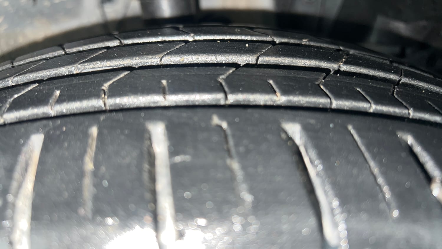 Used 2019 Honda WR-V VX MT Diesel Diesel Manual tyres RIGHT FRONT TYRE TREAD VIEW