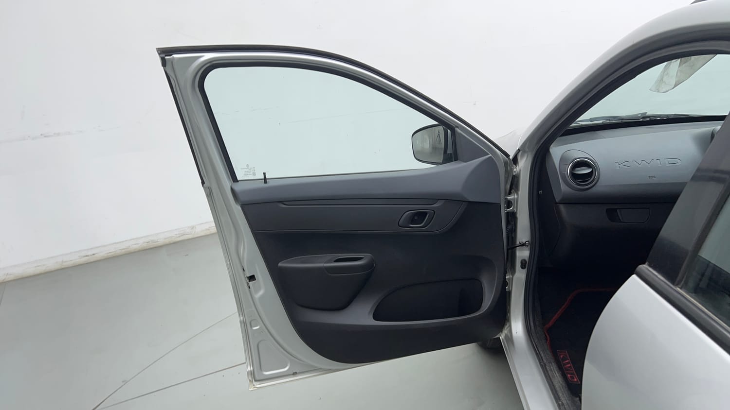 Used 2021 Renault Kwid RXT 1.0 (O) Petrol Manual interior LEFT FRONT DOOR OPEN VIEW