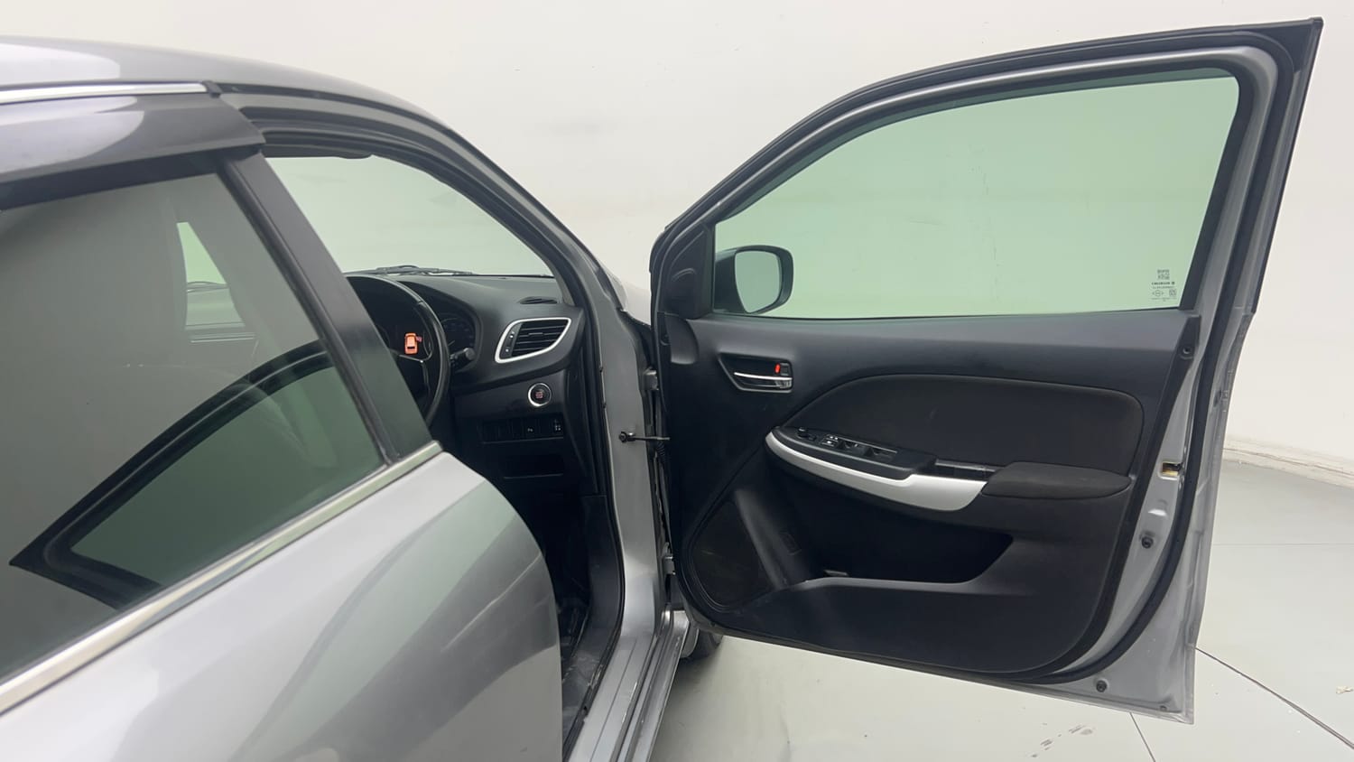 Used 2018 Maruti Suzuki Baleno Zeta 1.2 AT Petrol Automatic interior RIGHT FRONT DOOR OPEN VIEW