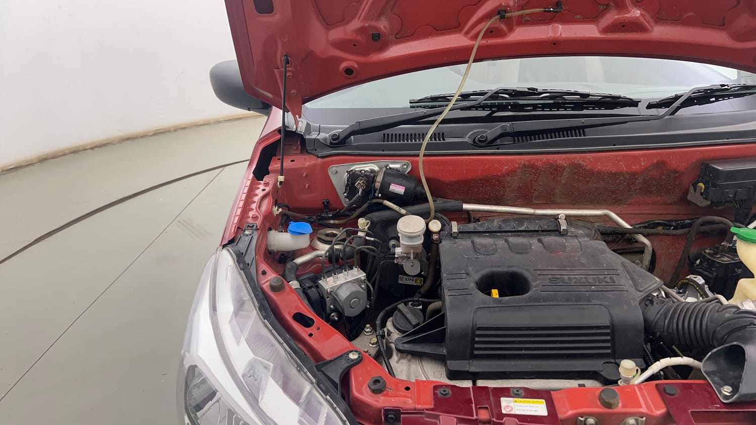 Used 2019 Maruti Suzuki Alto K10 VXI CNG (Outside Fitted) Cng Manual engine ENGINE RIGHT SIDE HINGE & APRON VIEW