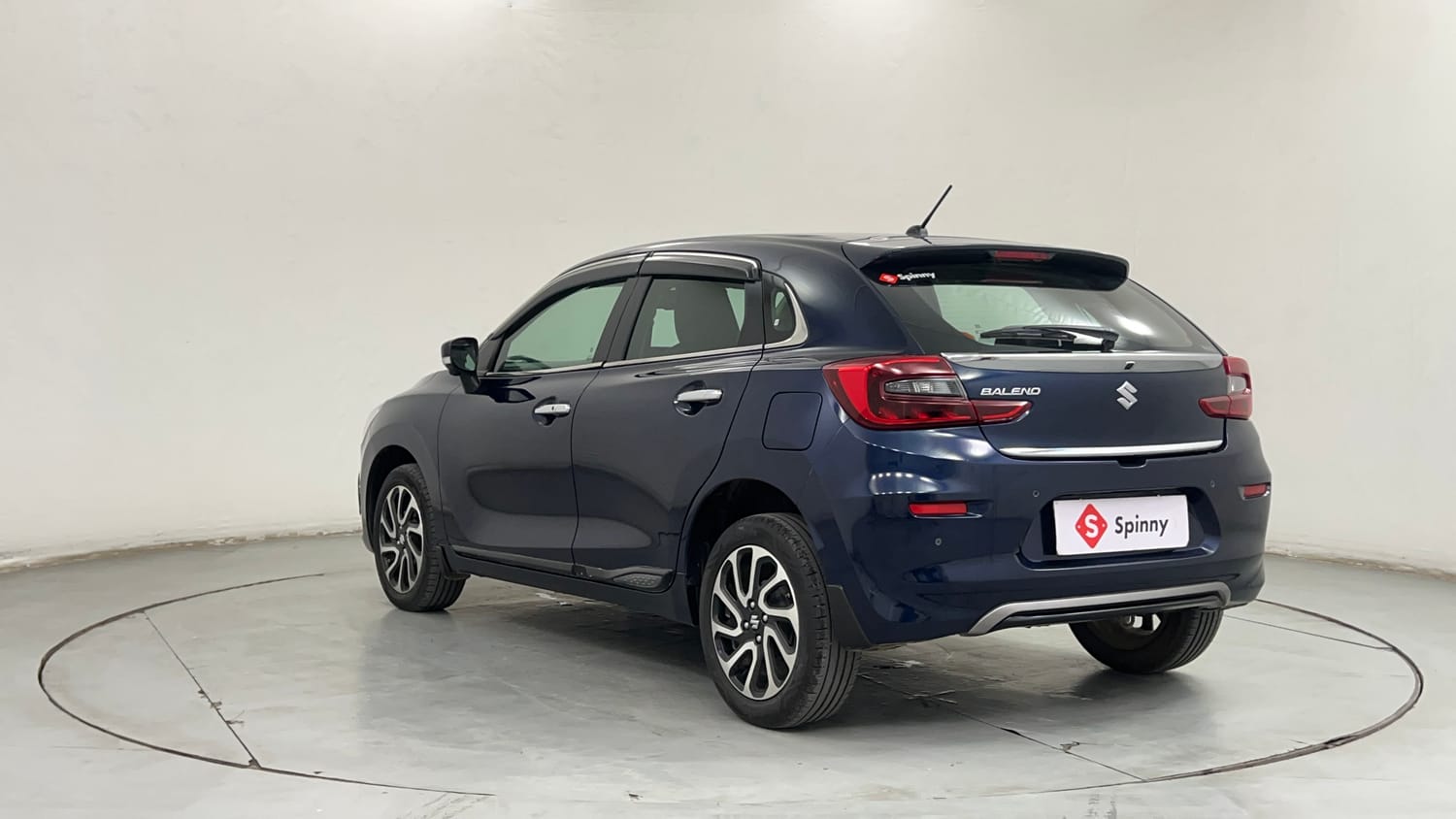 Used 2022 Maruti Suzuki Baleno Alpha AGS Petrol Automatic exterior LEFT REAR CORNER VIEW