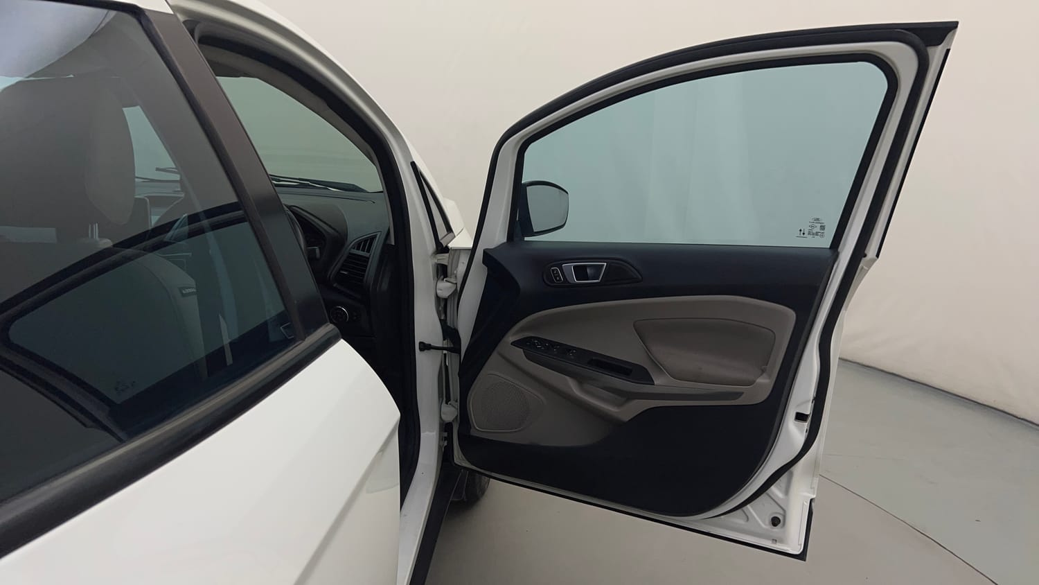 Used 2021 Ford EcoSport Titanium Plus 1.5L Ti-VCT AT Petrol Automatic interior RIGHT FRONT DOOR OPEN VIEW