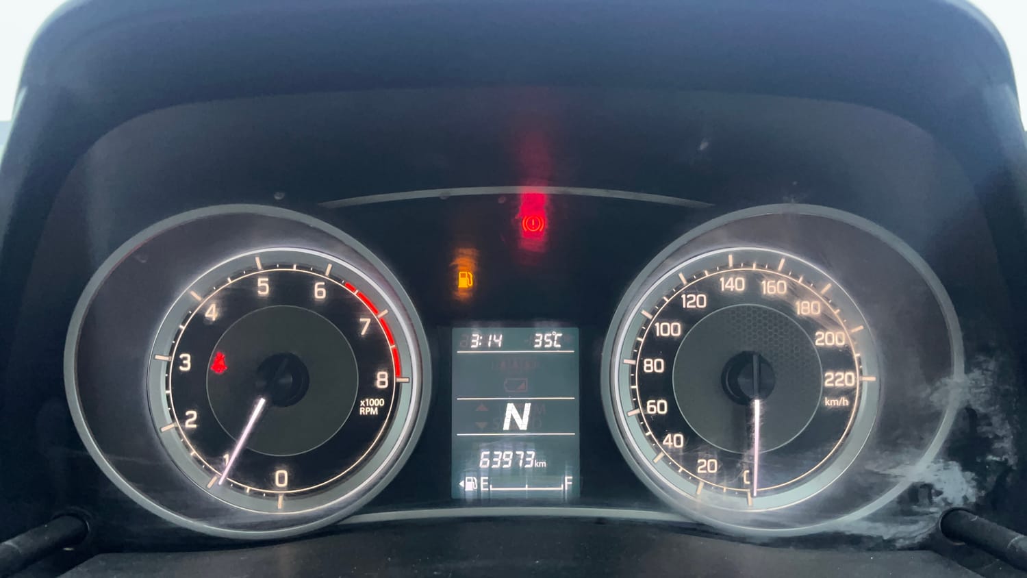 Used 2018 Maruti Suzuki Dzire ZXi Plus AMT Petrol Automatic interior CLUSTERMETER VIEW