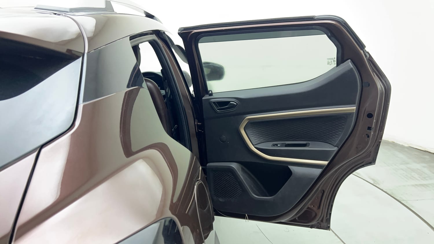 Used 2023 Renault Kiger RXT MT Petrol Manual interior RIGHT REAR DOOR OPEN VIEW