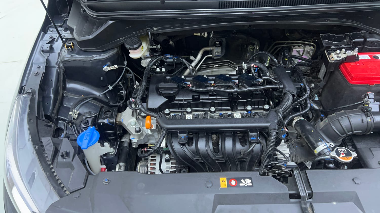 Used 2025 Hyundai New i20 Asta (O) 1.2 IVT Petrol Automatic engine ENGINE RIGHT SIDE VIEW