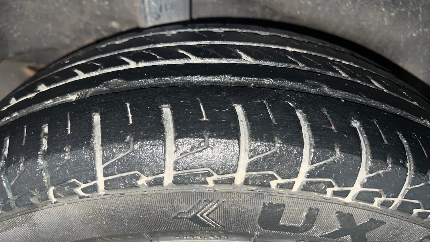 Used 2015 Honda Jazz VX Petrol Petrol Manual tyres RIGHT REAR TYRE TREAD VIEW