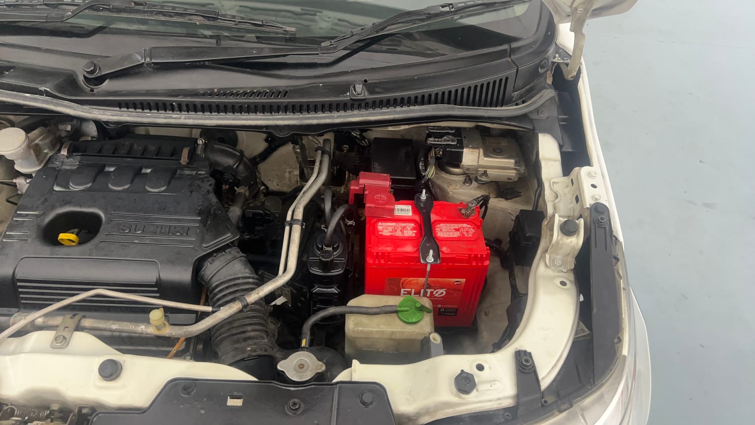 Used 2017 Maruti Suzuki Wagon R VXI+ AMT Petrol Automatic engine ENGINE LEFT SIDE VIEW