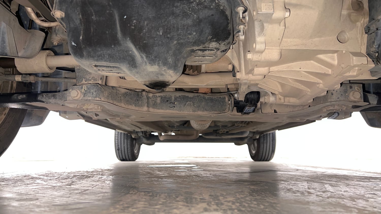 Used 2021 Ford EcoSport Titanium 1.5L Ti-VCT Petrol Manual extra FRONT LEFT UNDERBODY VIEW
