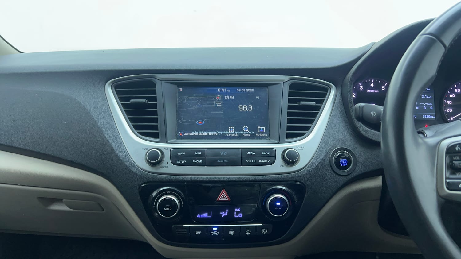 Used 2019 Hyundai Verna SX Plus 1.6 VTVT AT Petrol Automatic top_features Integrated (in-dash) music system